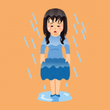 髪の毛が雨で濡れたり、濡れたまま寝ると薄毛の原因になる？海水は髪にダメージを与えるの？