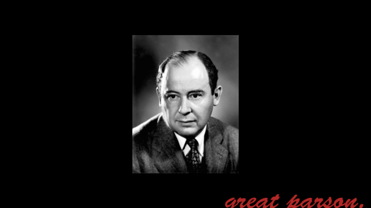 ノイマン 俺の次に頭の良い奴ができた Iq