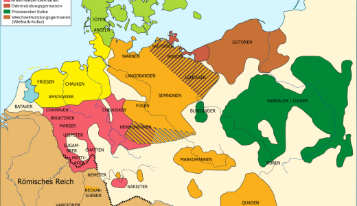 『イタリア、イギリス、フランス、ドイツ、ロシア、スペイン』はいつできた？ローマ帝国解体後のヨーロッパ