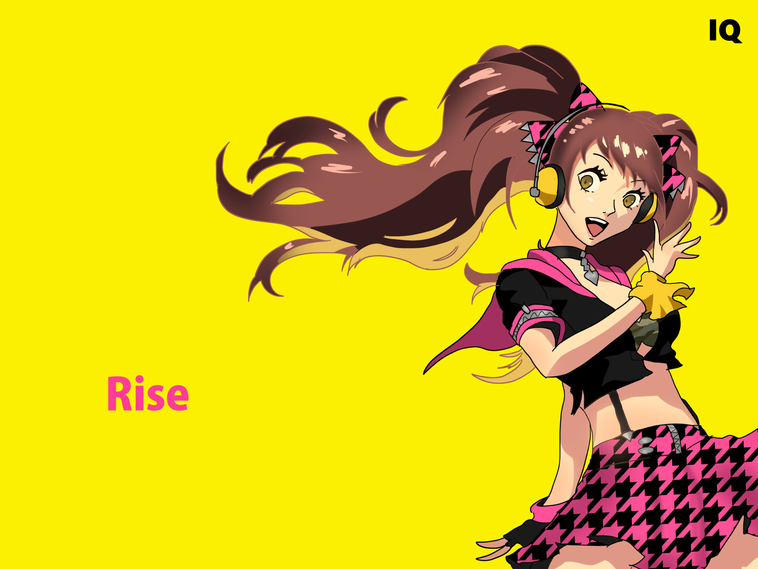 久慈川りせ ペルソナ のイラストと紹介文まとめ Iq