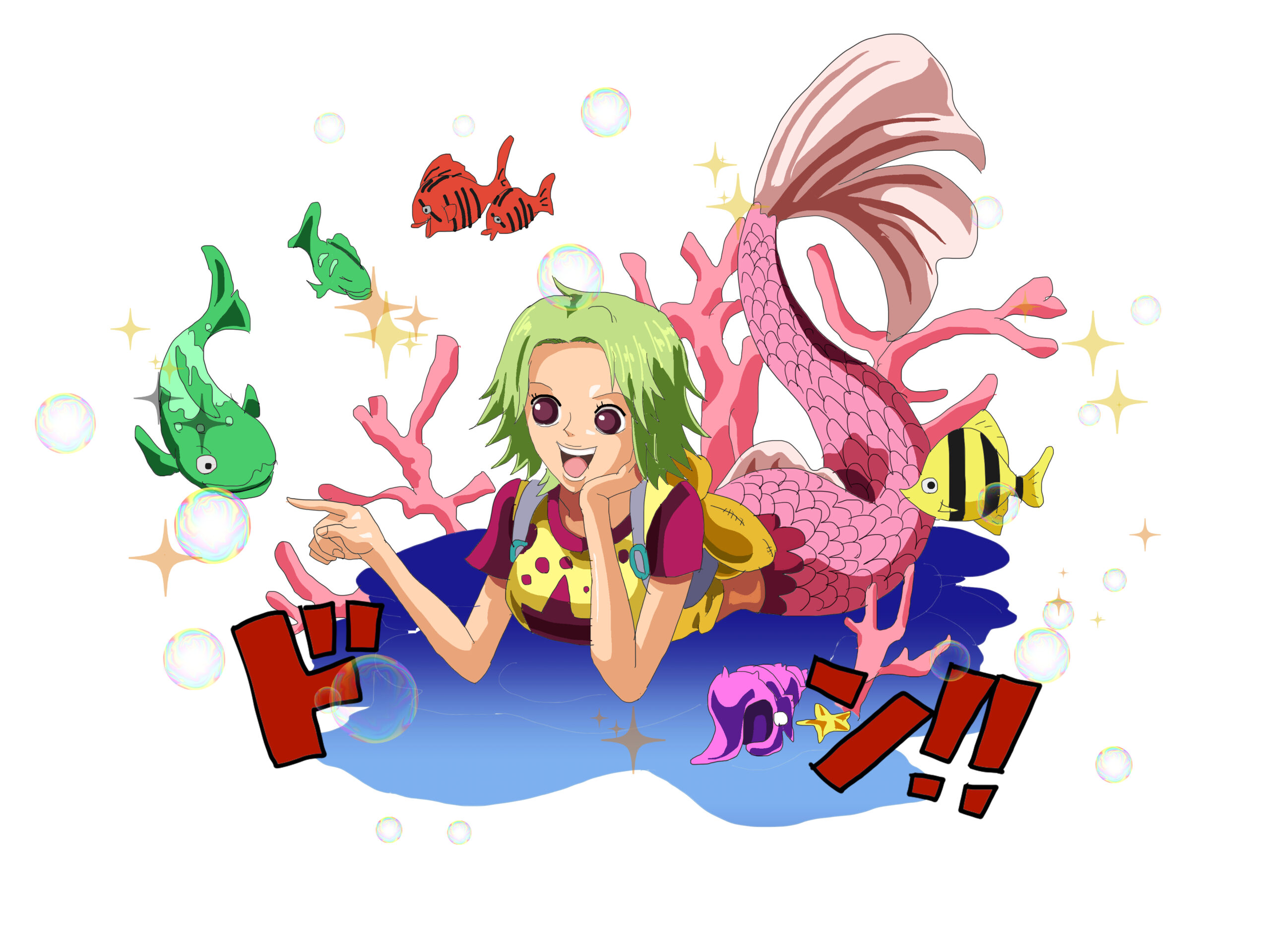 ケイミー ワンピース のイラストと紹介文まとめ Iq