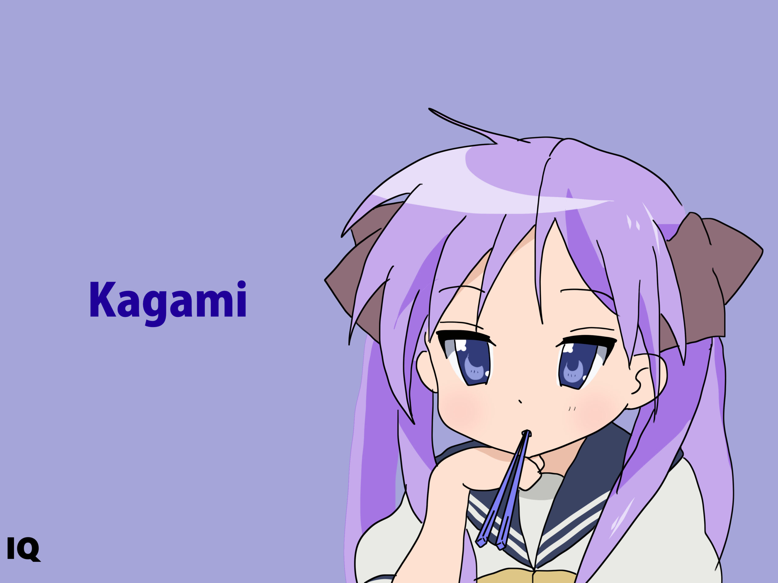 柊かがみ ひいらぎ かがみ らき すた のイラストと紹介文まとめ Iq 柊かがみ ひいらぎ かがみ らき すた のイラストと紹介文まとめ Iq