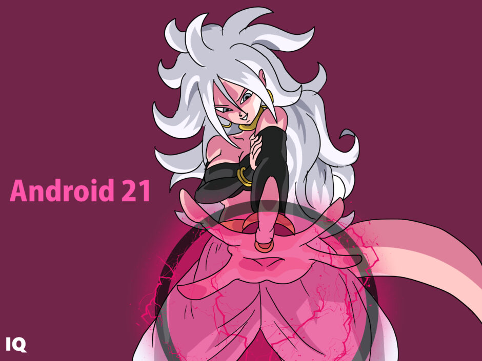 人造人間21号 ドラゴンボール のイラストと紹介文まとめ Iq