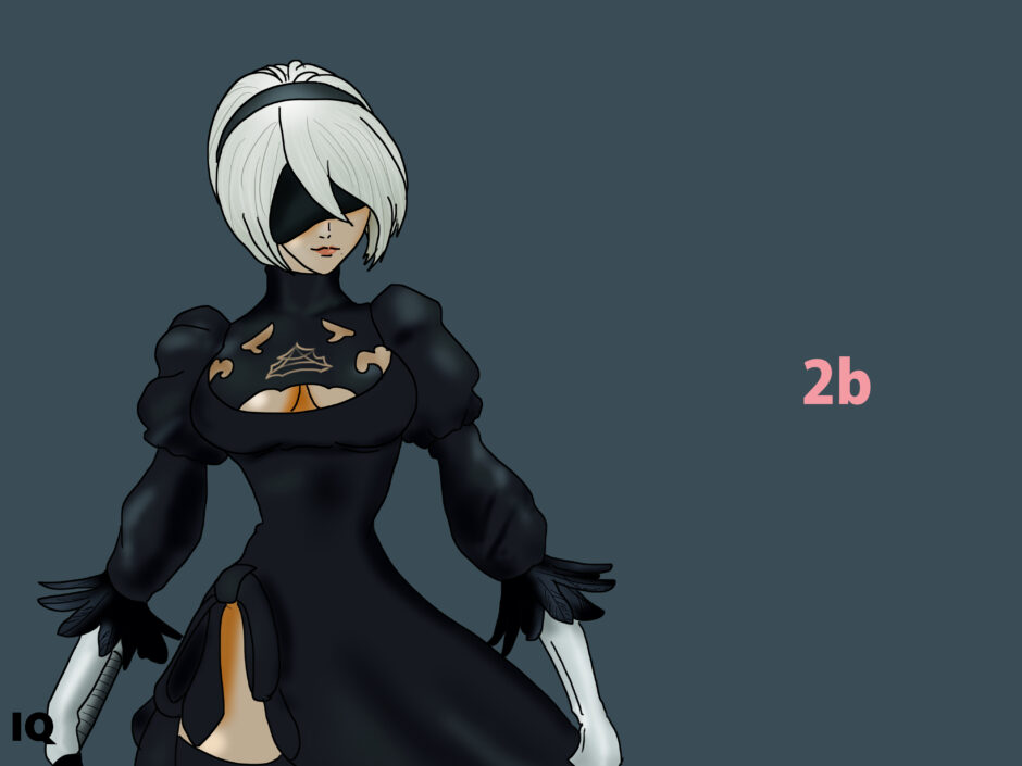 2b ニーアオートマタ のイラストと紹介文まとめ Iq