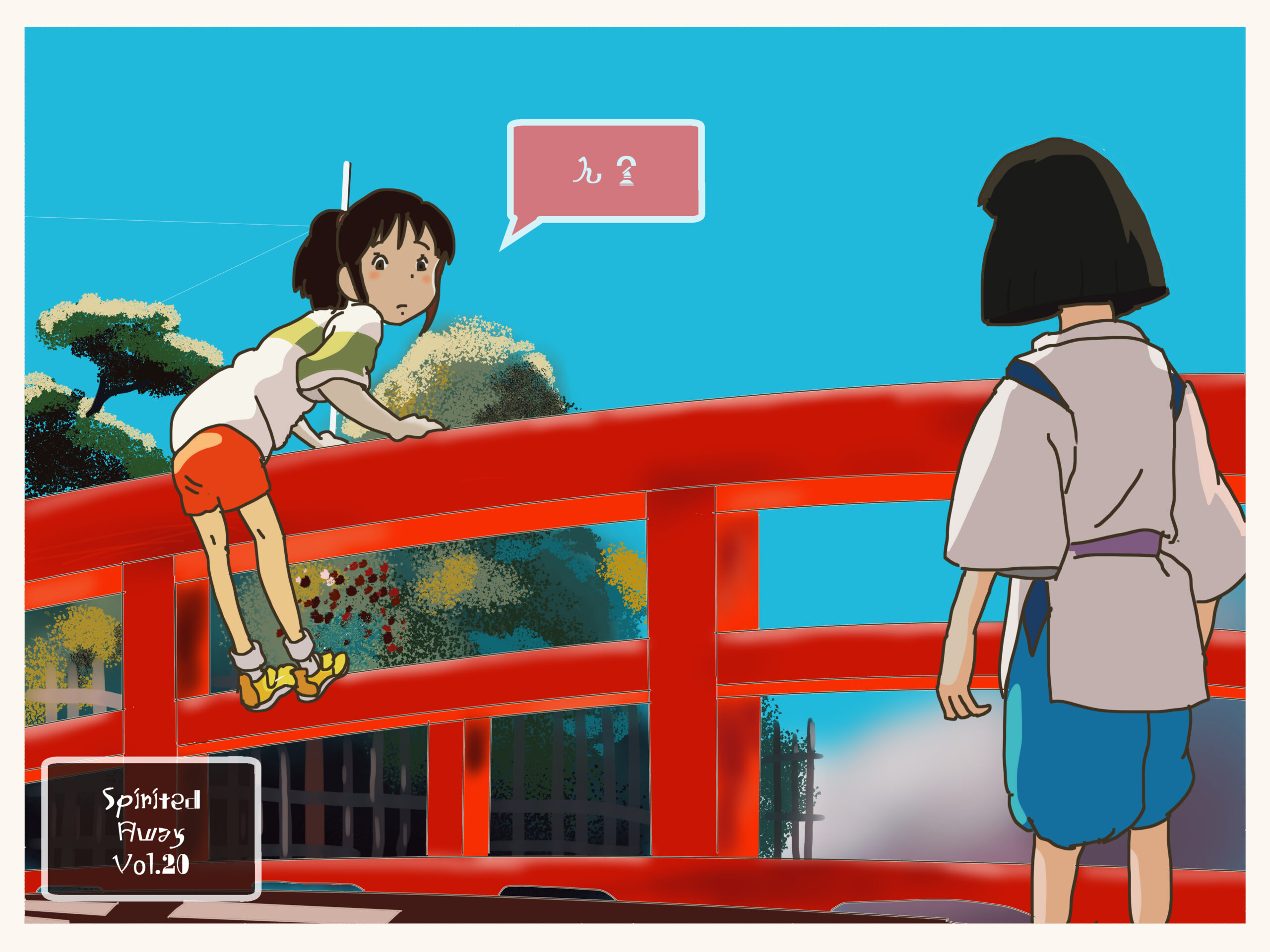千と千尋の神隠し の全シーンを描くイラストチャレンジ Iq