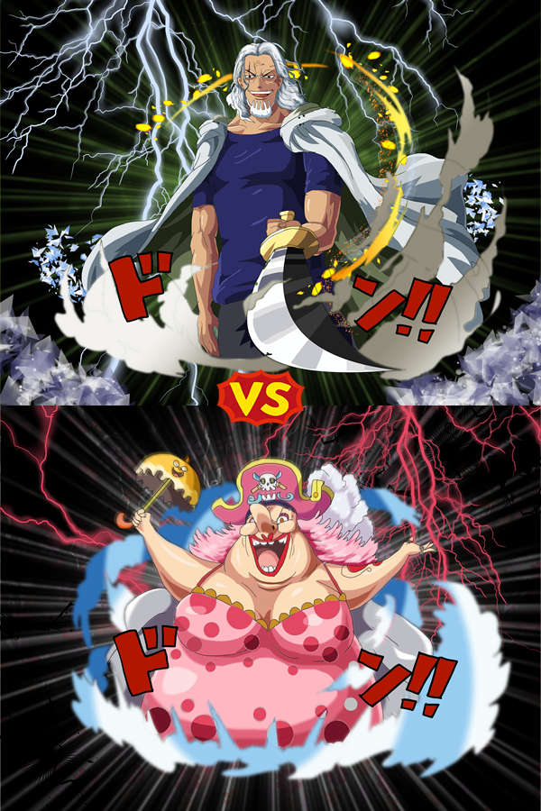 ワンピース の シルバーズ レイリー 老齢期 Vs ワンピース の シャーロット リンリン ビッグマム 闘ったらどっちが強い Iq
