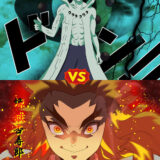 『NARUTO（ナルト）』の『うちはオビト』vs『鬼滅の刃』の『煉獄杏寿郎』闘ったらどっちが強い？