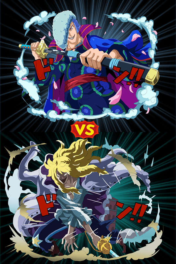 ワンピース の 狂四郎 Vs ワンピース の ハクバ 闘ったらどっちが強い Iq