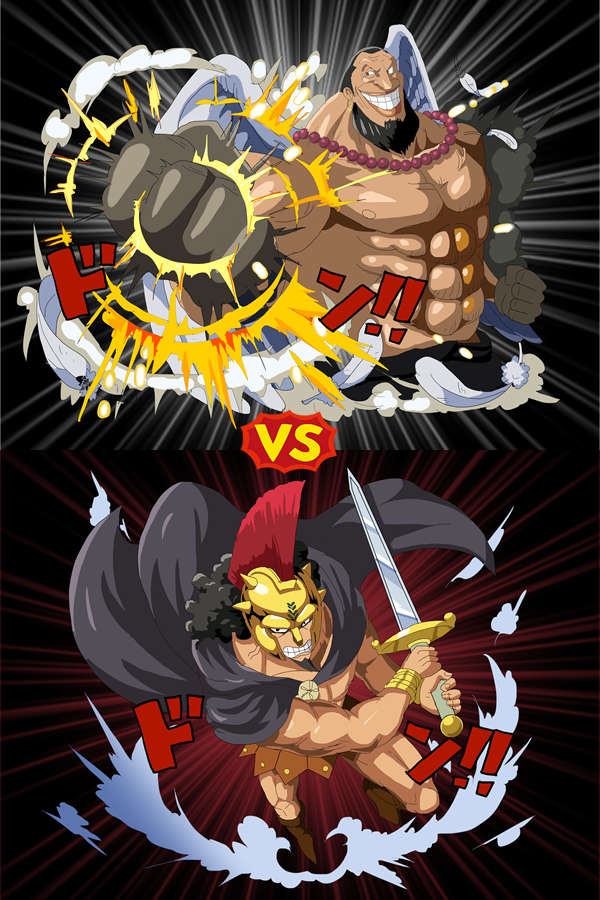 ワンピース の ウルージ Vs ワンピース の キュロス 闘ったらどっちが強い Iq