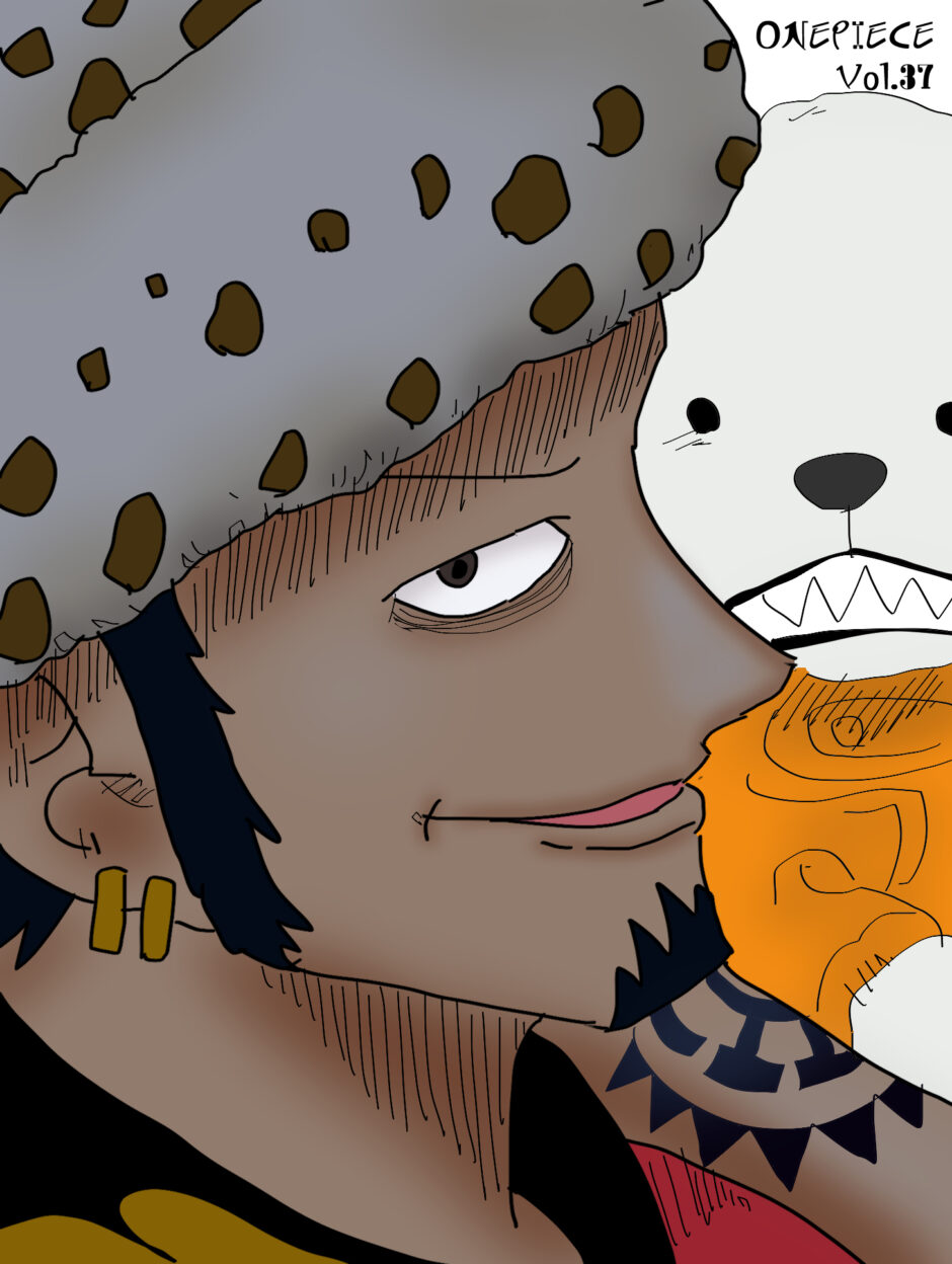 人間オークションでルフィが取った行動を喜ぶトラファルガー ロー イラスト ワンピース Iq 人間オークションでルフィが取った行動を喜ぶトラファルガー ロー イラスト ワンピース Iq