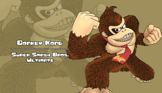 Donkey Kong（ドンキーコング）　Illustration