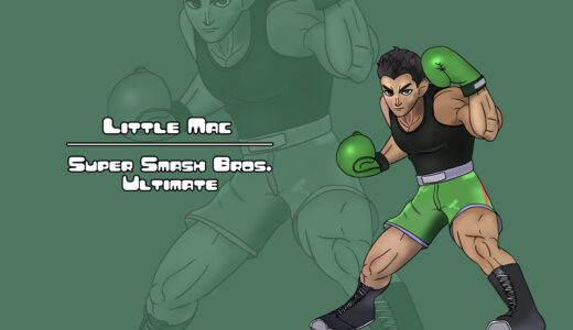 Little Mac（リトル・マック）：Punch out!!　Illustration