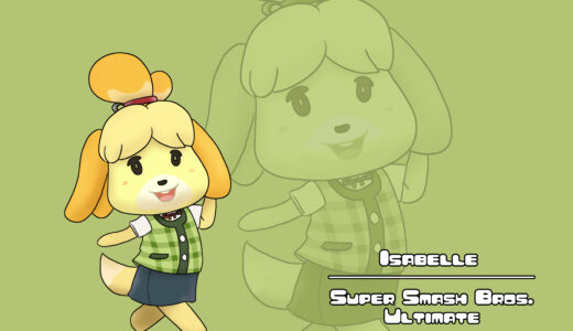 Isabelle（しずえ）：Animal Crossing　Illustration