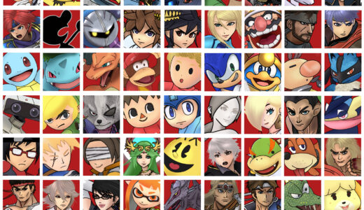 “Super Smash Bros. Ultimate” Characters list（Italiano）